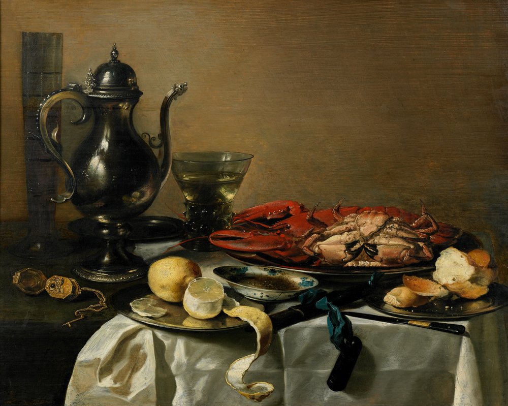Still Life by Pieter Claesz: High-quality fine art print